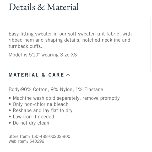 A&F Textural Notch-Neck Sweater - Picture 2 of 5